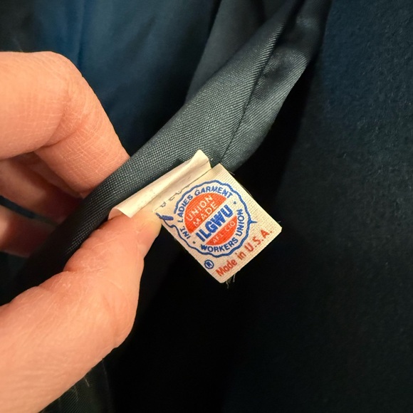 VINTAGE Green Forecaster of Boston Wool Coat with Women’s Union Tag - Picture 6 of 9